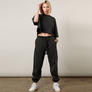 Crop Top Femmes En Gros Yoga Tops pour Femmes Respirant D'été À Manches Courtes Crop T-shirt Avec Logo Personnalisé Imprimé - Product Image 5