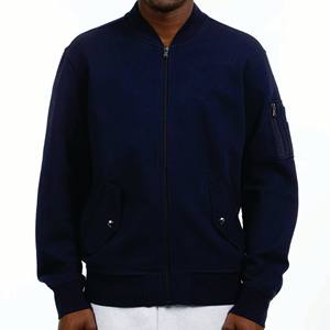 Veste bomber streetwear de qualité supérieure pour homme Check Style avec broderie sur le devant, imperméable et écologique - Product Image 1