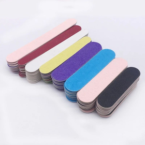 Lime à ongles miniature de qualité supérieure en acier inoxydable réutilisable double face surface de lissage durable étiquette personnalisée haute qualité - Product Image 3