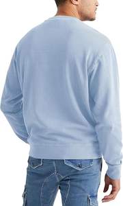 Sweatshirts coupe-vent à séchage rapide pour hommes avec logo personnalisé 100% coton pour l'hiver Technique de teinture unie - Product Image 5