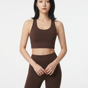 Nuevo estilo de sujetador deportivo para mujeres y niñas, sujetador deportivo para correr, ropa de gimnasio, ropa de fitness, sujetador deportivo con espalda en U para yoga para mujeres. - Product Image 4