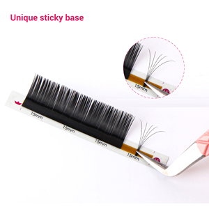 CharmLash Stable Curl Full Volume Easy Fan Dark Cashmere Matte Synthetic Hair High-end Pbt Eyelash <b>Mink</b> <b>Lashes</b> Back Card - Product Image 6