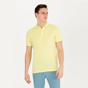 เสื้อโปโลผู้ชายเสื้อโปโลแขนสั้นผ้าถักมีโลโก้อ่อนออกแบบใหม่ออกแบบได้ตามต้องการ - Product Image 1