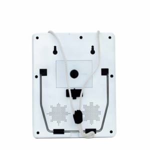 Reloj de ducha altavoz inalámbrico con luz LED y espejo sin niebla con calentador - Product Image 5