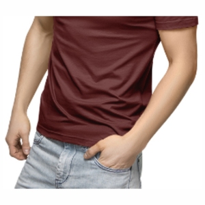 Personnalisable respirant tricoté pour polo à manches courtes vêtements de travail athlétiques avec logo imprimé t-shirts personnalisés - Product Image 5