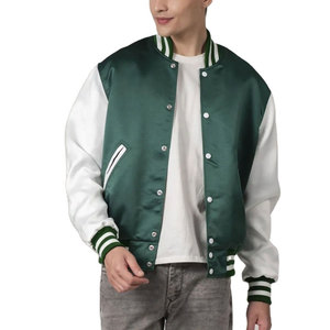 Nouvelle arrivée, veste de survêtement en satin de haute qualité, imperméable, couleur personnalisée, OEM, coupe-vent, extérieur, personnalisée, hiver, pour homme - Product Image 5