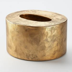 Elegante y Estilizado Porta Papel Metálico Diseñado para Hogares de Primera Clase que Ofrece Calidad y Durabilidad con una Forma Atractiva, Hecho a Mano y Portátil - Product Image 1