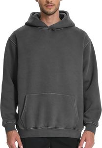 Sudadera con capucha para hombre, ropa de calle, forro polar de algodón para hombre, sudadera cálida de invierno - Product Image 5