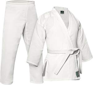 Más vendidos logotipo personalizado de alta calidad Karate Gi traje uniforme Kimono 100% algodón peso ligero para Artes Marciales desgaste - Product Image 1