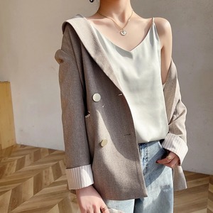 เสื้อกล้ามคอเต่าแขนกุดสีดำสำหรับผู้หญิงเสื้อกั๊กฟิตเนสคอปกตั้งหรูหราเสื้อกล้าม ropa mujer - Product Image 4