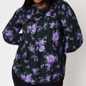 Chemisier décontracté pour femme en flanelle à carreaux respirante en coton, grande taille, manches longues, collection automne 2026, OEM - Product Image 4