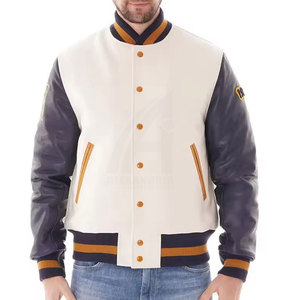 Chaquetas de Invierno Ligeras de la Mejor Calidad a Bajo Precio de Alexandria Industries, Servicio OEM, MOQ Bajo, Chaquetas de Béisbol - Product Image 1