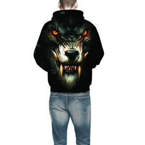 100% Diseño de logotipo personalizado Sublimated Men's Hoodies Sudaderas con capucha de manga larga - Product Image 3