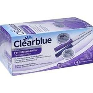เครื่องวัดความอุดมสมบูรณ์ของ clearblue ใหม่100% 30นับแผ่นทดสอบการตั้งครรภ์ - Product Image 3