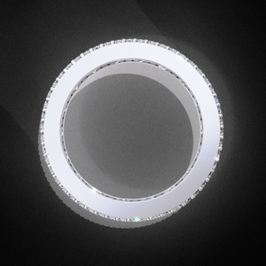 แหวนเพชรเม็ดเดี่ยว 3.54 กะรัต ทองคำขาว 14K เพชรสร้างในห้องปฏิบัติการ ดีไซน์หรูหราสำหรับเจ้าสาว แหวนแต่งงาน เครื่องประดับชั้นดี ของขวัญสำหรับเธอ - Product Image 2