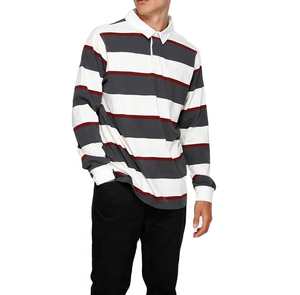 2025 nouvelle chemise de maillot de rugby et polo de rugby personnalisé court décontracté avec logo personnalisé polos de rugby de haute qualité - Product Image 5