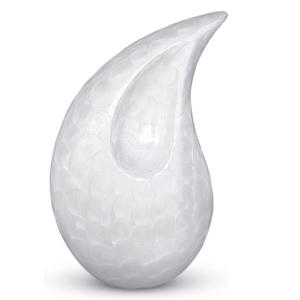 Belles urnes de crémation en forme de larme en aluminium multicolore urnes de larme en métal de cendres pour adultes à bas prix - Product Image 6