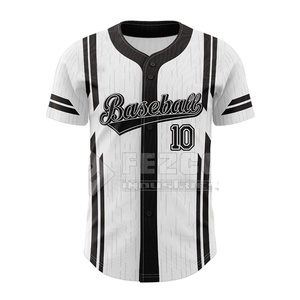 Camiseta de Béisbol de Cuello Redondo para Hombre, Personalizada, Transpirable, de Talla Grande, de Secado Rápido, 100% Poliéster, de Calidad Profesional a Bajo Precio - Product Image 1