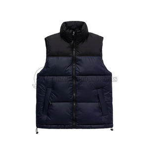 Chaqueta de Invierno de Dos Tonos con Cierre de Cremallera, Logotipo Personalizado, Chaqueta Acolchada de Algodón para Hombre, Servicio OEM, Mejor Calidad - Product Image 2