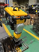 Compacteur à essence HCR125 6,5 CV, compacteur de sol haute efficacité 12KN pour les distributeurs de construction aux Philippines