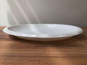 Platos redondos de PP de alta calidad, lavables y reutilizables, para el hogar, 220mm - Product Image 3