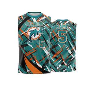 ชุดเครื่องแบบ7v7มีฮู้ดพิมพ์ซับลิเมชันยืดได้4ทิศทางชุดเครื่องแบบอเมริกันฟุตบอล7วันที่7ใส่สบายออกแบบได้ตามที่ต้องการ - Product Image 2