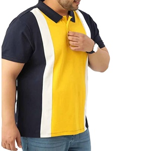 Camisetas Polo de Algodón Piqué de Lujo Personalizadas de Alta Calidad para Hombre, Suéter Ligero con Bloques de Color, Camisetas Polo de Punto para Hombre de Verano - Product Image 1