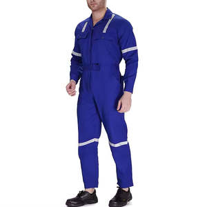 Overol de Seguridad Industrial de Poliéster de Alta Visibilidad, Impermeable, Cortavientos, Ligero y Reflectante, con Cremallera, Talla Grande - Product Image 2