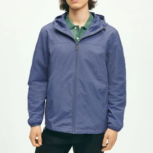 Coupe-vent à capuche léger et imperméable pour hommes, veste respirante, nouveau design, vestes coupe-vent à la mode pour hommes, vente en gros - Product Image 3