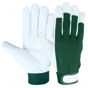 Guantes de Trabajo de Seguridad Resistentes, Cuero Genuino, Marca Personalizada, Servicio OEM, Más Vendidos, Bajo Precio en Pakistán - Product Image 4