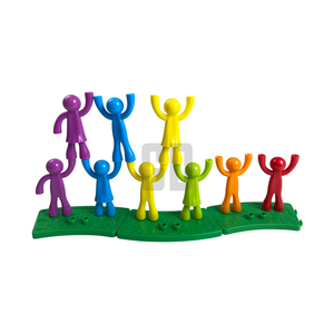 Rainbow Stacking People-Juguete de equilibrio y habilidades motoras inspirado en Montessori - Product Image 4