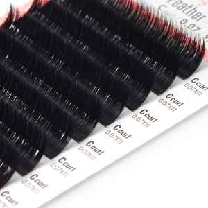 Pestañas de plumas Easy Fanning 0.05 Fan Lashes - Product Image 5