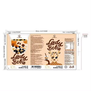 เครื่องดื่มชาบับเบิ้ล Madam Hong ขนาด315มล. ได้รับการรับรองฮาลาลขวดรูปแบบนมผงคุณภาพสูงขายส่ง - Product Image 3