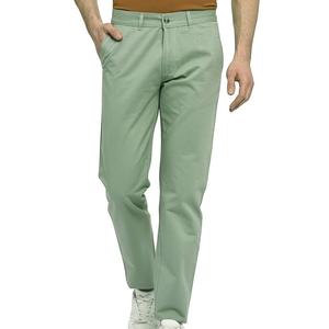 Pantalones Chinos Baratos informales a la moda con diseño personalizado para mujer Pantalones de negocios transpirables de algodón al por mayor superventas - Product Image 3