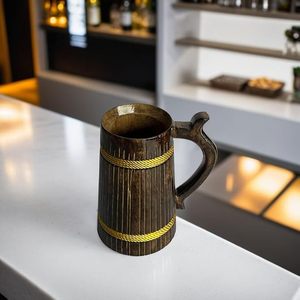 Taza de Café de Madera Natural de Alta Calidad para el Hogar, Campamentos y Uso al Aire Libre Disponible a Precio de Descuento - Product Image 4