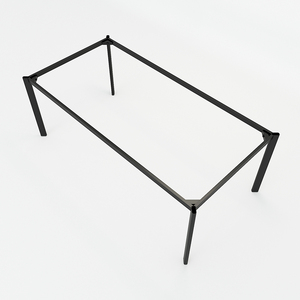 BFCBOV10-Industrial Luxury Iron Conference <b>Table</b> Legs 200x100cm for <b>Office</b> Hotel Hospital Designed for Comfort and Style - Product Image 1