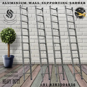 Nhỏ gọn 4 bước nhôm thang tường hỗ trợ thẳng thang với chống trượt phẳng bước cho hộ gia đình với giá tốt nhất - Product Image 5