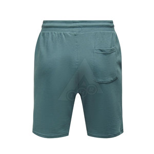 Short en toile décontracté pour hommes le plus vendu High Street Style élastique fermeture à la taille moyenne motif solide léger et respirant - Product Image 2