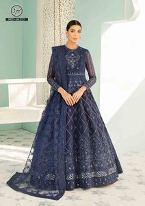 Vêtements indiens et pakistanais de la meilleure qualité, robe de soirée en mousseline de soie pour femmes, 3 pièces, dernier design, vêtements de mode, robes de mariée pour femmes - Product Image 6