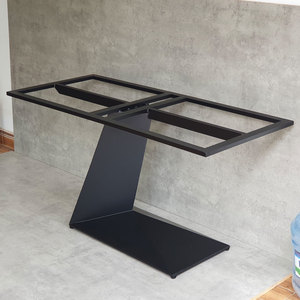 Heavy Duty <b>Cast</b> Iron Dining Table Legs CHBBA005 <b>Powder</b>-Coated Industrial Luxury Design Styles for Kitchen Hotel Park Furniture - Product Image 6
