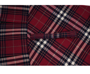 Tartan Zipper Sexy School Girls Pleated Plaid High Waist Slim Fit Loose Breathable A-line Tartan 19" Knee-length Kilt <b>Skirt</b> - Product Image 5