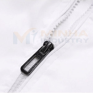 Dernier modèle de veste bomber d'hiver pour homme en polyester/coton, col montant, logo sur le devant, imperméable, respirant, personnalisable OEM - Product Image 3