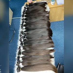 Extensiones de Cabello Humano Remy Vietnamita 2023, Color Natural, Trama Única, Virgen, Sedoso, Liso, Ondulado, Alta Calidad, Cutícula Alineada, 100g - Product Image 1