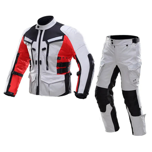 Nuevo traje de motocicleta textil de diseño personalizado chaqueta y pantalón de moto Adventure Touring Cordura Racing Suit - Product Image 6