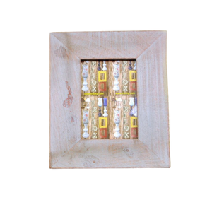 Marco de fotos de madera maciza hecho a mano en forma de rectángulo de 8x10 pulgadas de grado genuino marco de fotos hecho a mano para la venta - Product Image 1