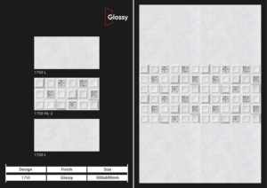 Carreaux muraux en céramique exclusifs 300x600mm pour salle de bain et cuisine, finition brillante ou mate, surface sculptée effet sucre, design mural intérieur luxueux - Product Image 2