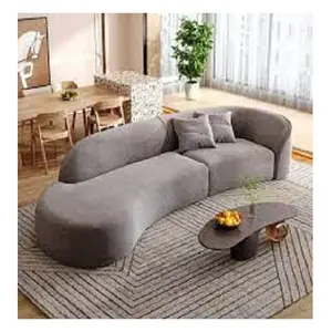 Sofas für Heims ofas Luxus ästhetische bequeme nordische Couch moderne modulare gebogene Schnitts ofa