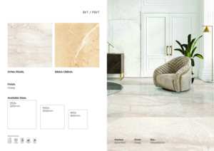 Carreaux de porcelaine brillants 1200x1200, carreaux muraux et de sol à haute brillance - Product Image 2