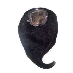 Miraje Topper capillaire pour femme en cheveux Remy indiens, base en soie, ondulations naturelles et profondes, haute densité BD - Product Image 6