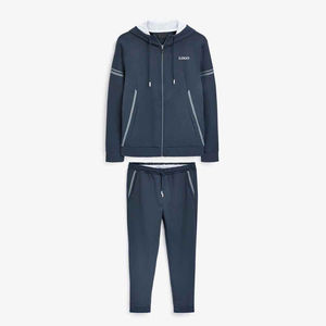 Vente en gros de survêtements streetwear unisexe taille XXL sur mesure Ensemble hiver grande taille logo personnalisé usage extérieur respirant séchage rapide - Product Image 5